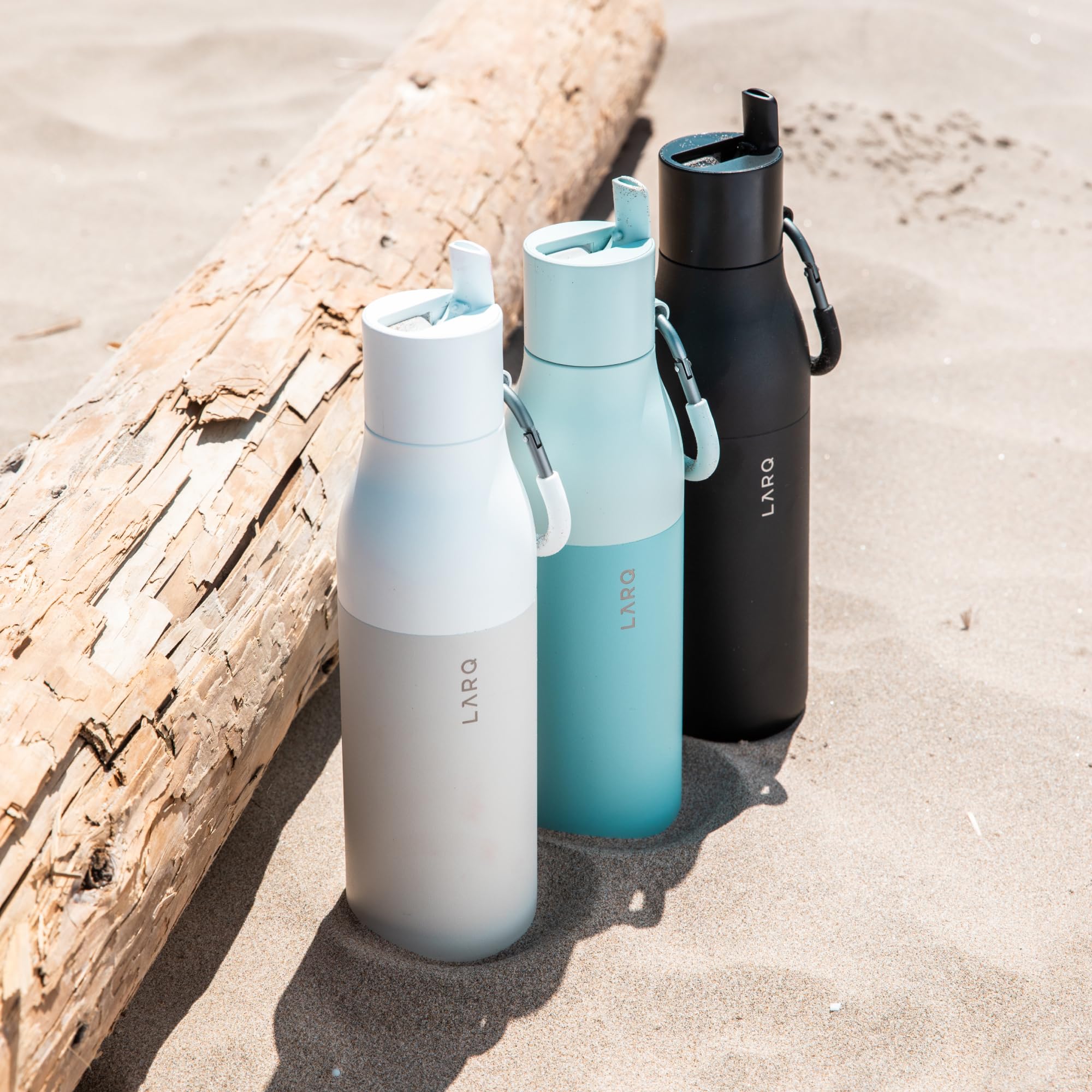 Larq Bottle Flip Top 25 Oz - Insulated Stainless Steel Water Bottle With Straw | Thermos, Bpa Free | Reusable Water Bottle For S